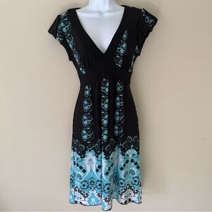 Speechless Womens Babydoll Dress Size Medium Vintage Y2K Floral Artsy